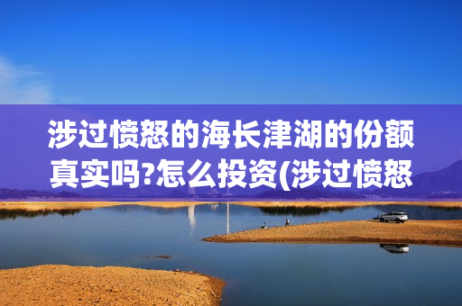 涉过愤怒的海长津湖的份额真实吗?怎么投资(涉过愤怒的海没过审)