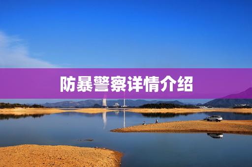 防暴警察详情介绍