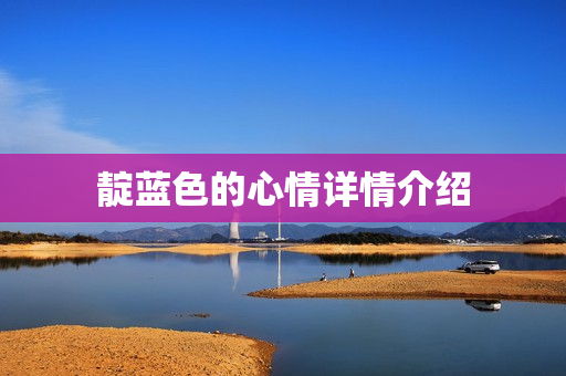 靛蓝色的心情详情介绍