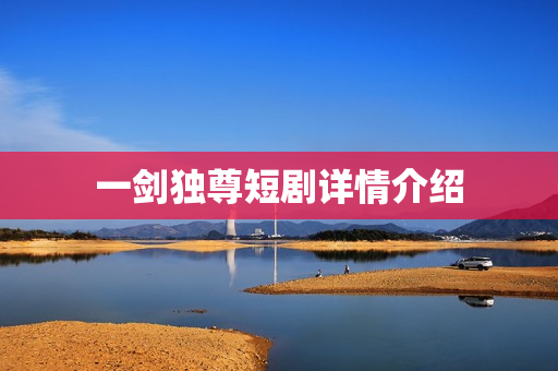 一剑独尊短剧详情介绍
