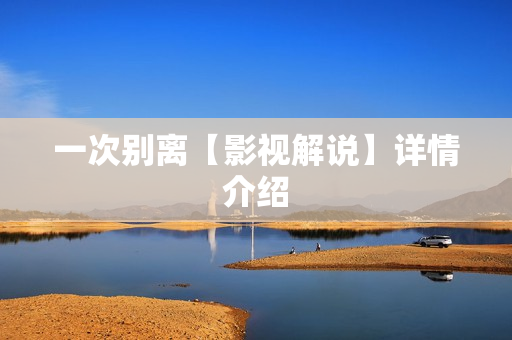 一次别离【影视解说】详情介绍