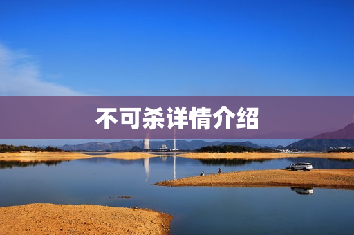 不可杀详情介绍