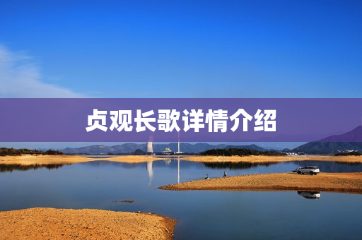 贞观长歌详情介绍