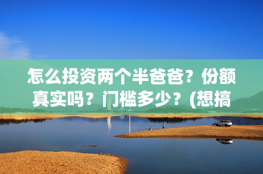 怎么投资两个半爸爸？份额真实吗？门槛多少？(想搞投资怎么赚钱)