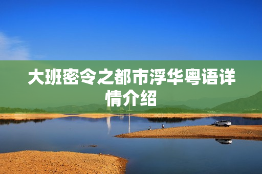 大班密令之都市浮华粤语详情介绍