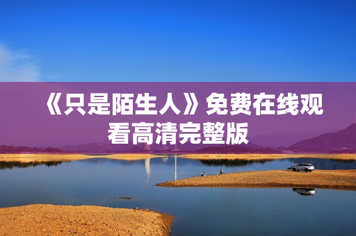 《只是陌生人》免费在线观看高清完整版