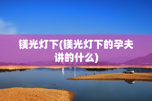 镁光灯下(镁光灯下的孕夫讲的什么)