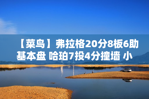 【菜鸟】弗拉格20分8板6助基本盘 哈珀7投4分撞墙 小理查德森20分