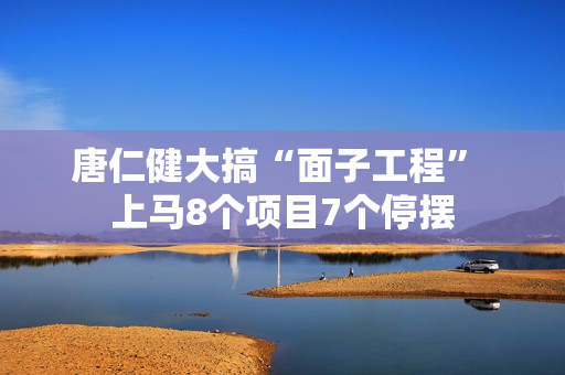 唐仁健大搞“面子工程” 上马8个项目7个停摆