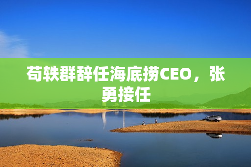 苟轶群辞任海底捞CEO，张勇接任