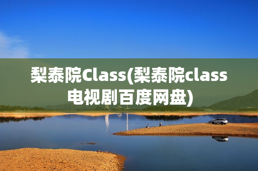 梨泰院Class(梨泰院class电视剧百度网盘)