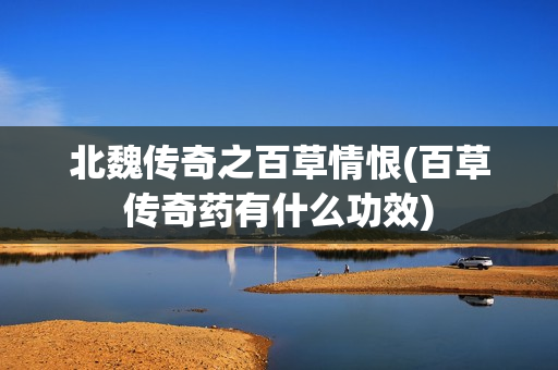 北魏传奇之百草情恨(百草传奇药有什么功效)