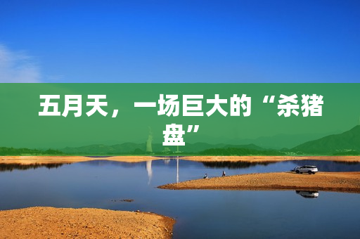 五月天，一场巨大的“杀猪盘”