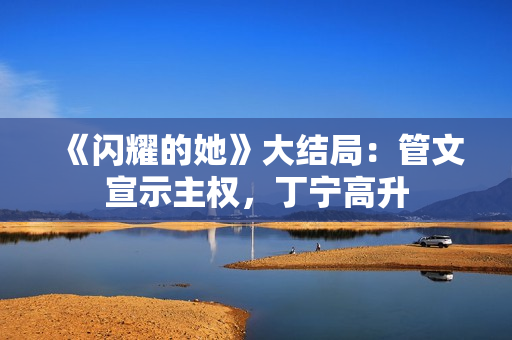 《闪耀的她》大结局：管文宣示主权，丁宁高升