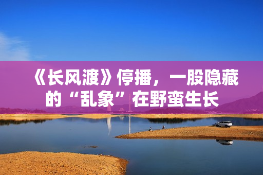 《长风渡》停播,一股隐藏的“乱象”在野蛮生长 《长风渡》停播,一股隐藏的“乱象”在野蛮生长