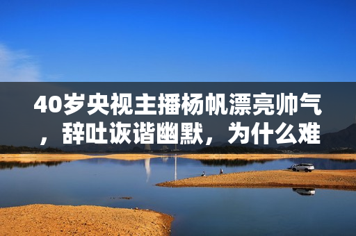 40岁央视主播杨帆漂亮帅气，辞吐诙谐幽默，为什么难登春晚舞台？