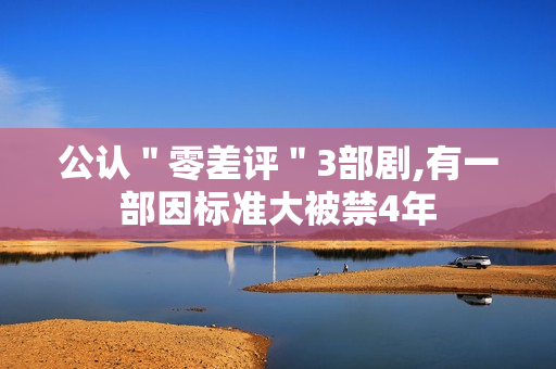 公认＂零差评＂3部剧,有一部因标准大被禁4年