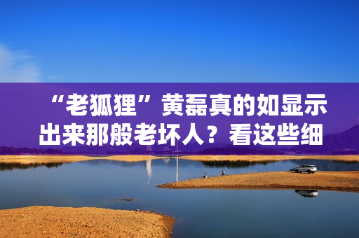 “老狐狸”黄磊真的如显示出来那般老坏人？看这些细节就晓得