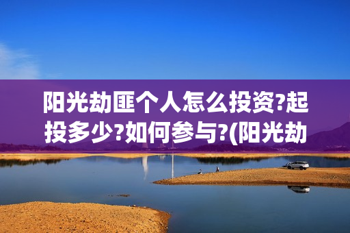 阳光劫匪个人怎么投资?起投多少?如何参与?(阳光劫匪赔钱)