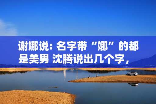 谢娜说: 名字带“娜”的都是美男 沈腾说出几个字， 网友不淡定了