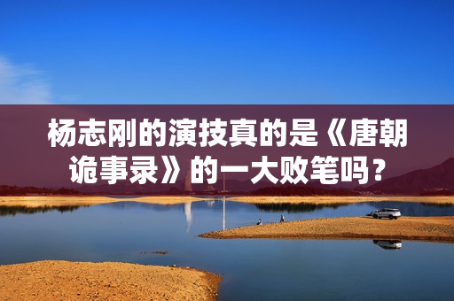 杨志刚的演技真的是《唐朝诡事录》的一大败笔吗？