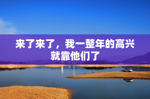 来了来了，我一整年的高兴就靠他们了