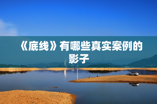 《底线》有哪些真实案例的影子