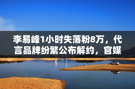 李易峰1小时失落粉8万，代言品牌纷繁公布解约，官媒婉言不可原谅