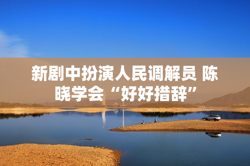 新剧中扮演人民调解员 陈晓学会“好好措辞”