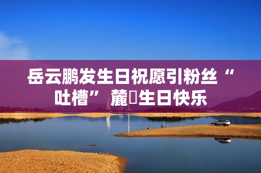 岳云鹏发生日祝愿引粉丝“吐槽” 麓玥生日快乐