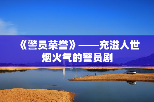 《警员荣誉》——充溢人世烟火气的警员剧