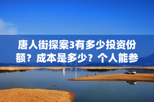 唐人街探案3有多少投资份额？成本是多少？个人能参与投资？(唐人街探案3有陈哲远吗)