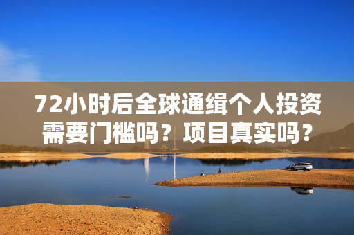 72小时后全球通缉个人投资需要门槛吗？项目真实吗？