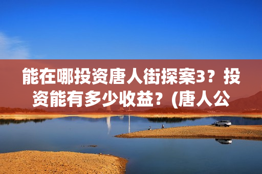 能在哪投资唐人街探案3？投资能有多少收益？(唐人公司在哪里)