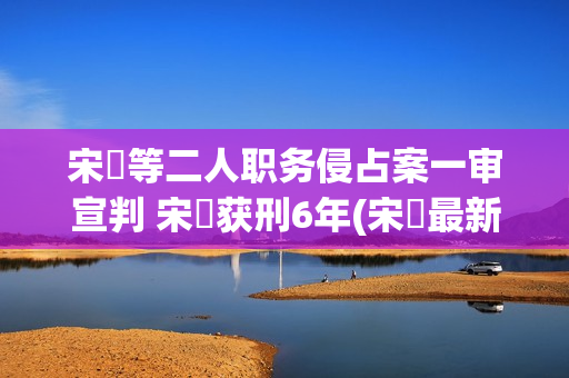 宋喆等二人职务侵占案一审宣判 宋喆获刑6年(宋喆最新动态2019年)