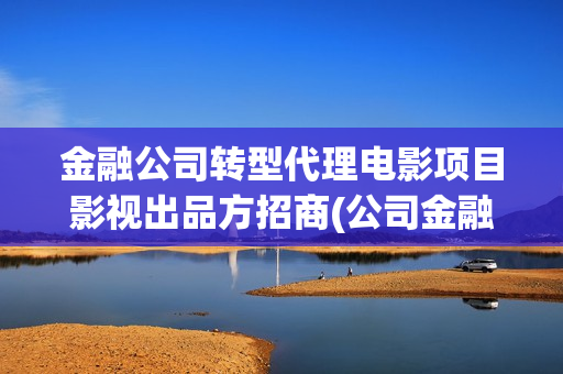 金融公司转型代理电影项目影视出品方招商(公司金融转型的模式有哪些)