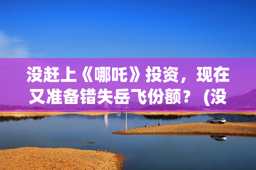 没赶上《哪吒》投资，现在又准备错失岳飞份额？ (没有哪吒闹海)