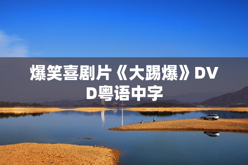 爆笑喜剧片《大踢爆》DVD粤语中字