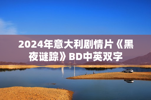 2024年意大利剧情片《黑夜谜踪》BD中英双字
