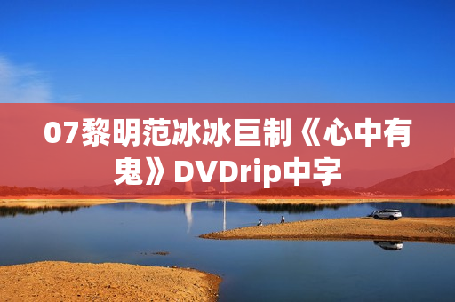07黎明范冰冰巨制《心中有鬼》DVDrip中字