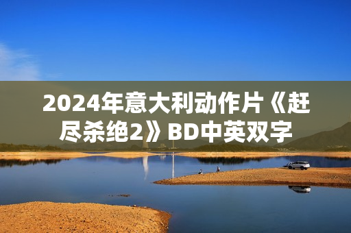 2024年意大利动作片《赶尽杀绝2》BD中英双字