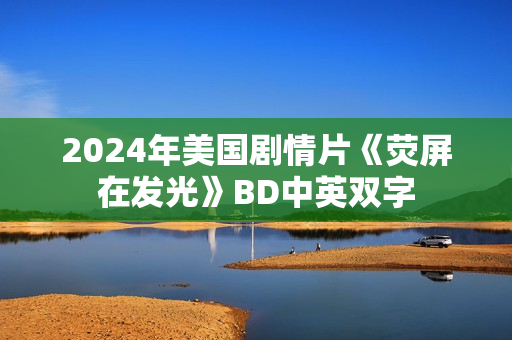 2024年美国剧情片《荧屏在发光》BD中英双字