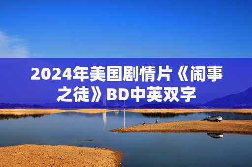 2024年美国剧情片《闹事之徒》BD中英双字