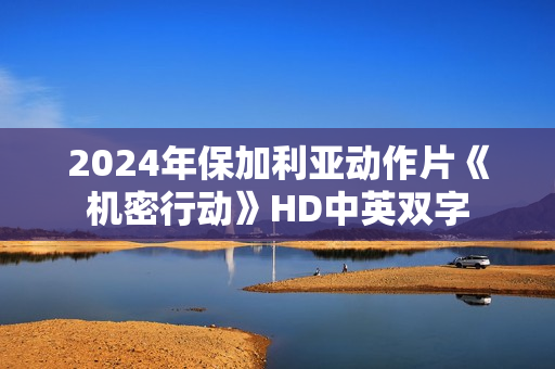 2024年保加利亚动作片《机密行动》HD中英双字