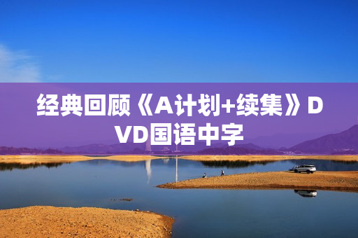 经典回顾《A计划+续集》DVD国语中字
