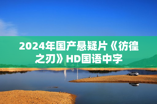 2024年国产悬疑片《彷徨之刃》HD国语中字 2024年国产悬疑片《彷徨之刃》HD国语中字