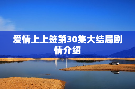 爱情上上签第30集大结局剧情介绍