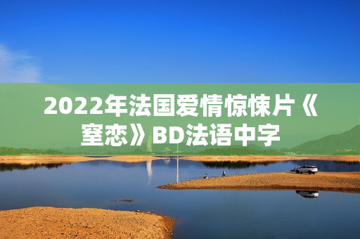2022年法国爱情惊悚片《窒恋》BD法语中字
