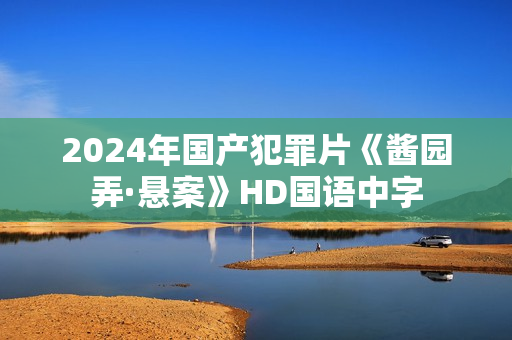 2024年国产犯罪片《酱园弄·悬案》HD国语中字