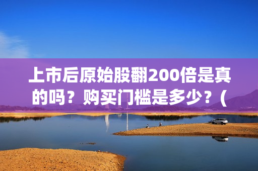 上市后原始股翻200倍是真的吗？购买门槛是多少？(上市原始股能翻倍)